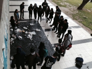 visita del Liceo Los Almendros a la UMCE